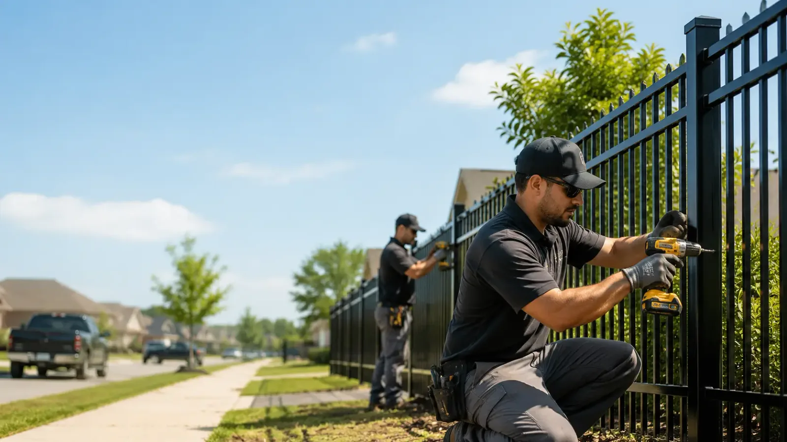 Metal Fence Installation in Percival, IA